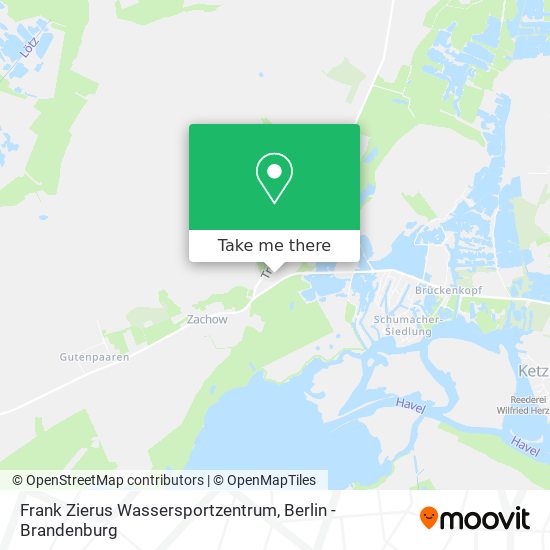 Карта Frank Zierus Wassersportzentrum