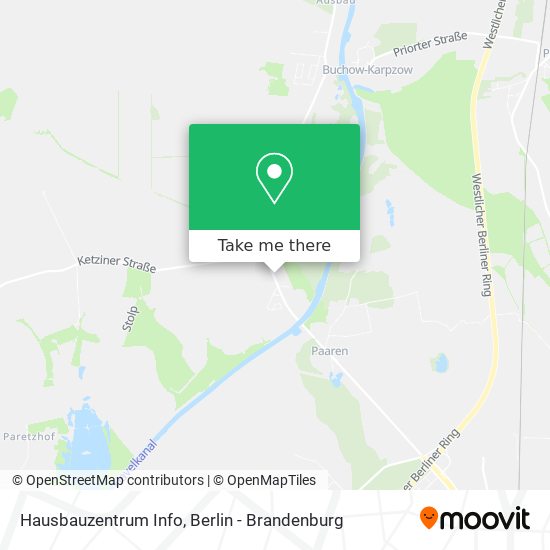 Hausbauzentrum Info map