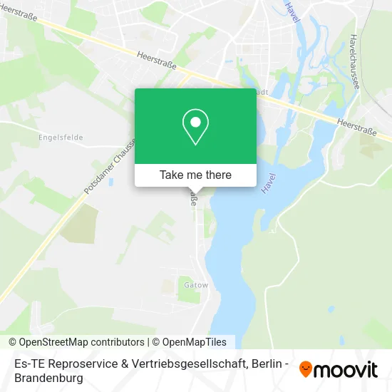 Карта Es-TE Reproservice & Vertriebsgesellschaft