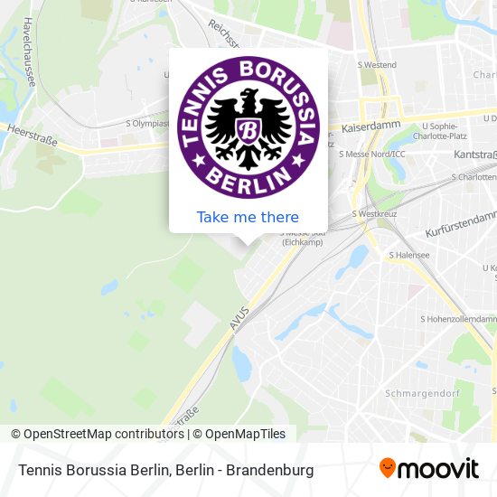 Tennis Borussia Berlin map