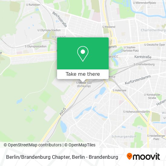 Карта Berlin/Brandenburg Chapter