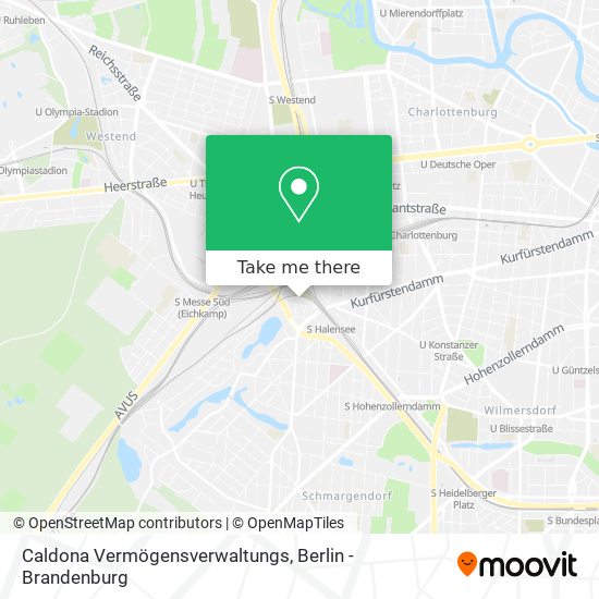 Caldona Vermögensverwaltungs map