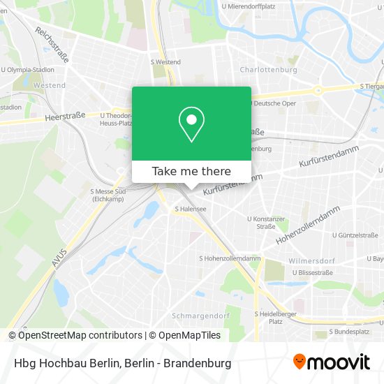 Hbg Hochbau Berlin map