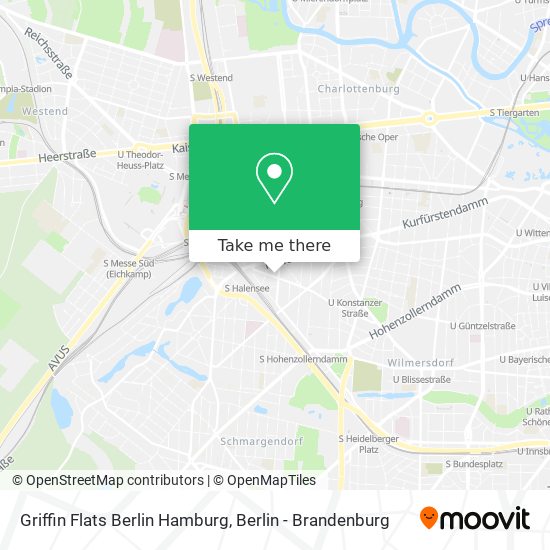 Griffin Flats Berlin Hamburg map