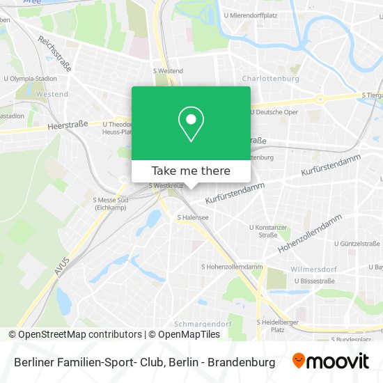 Berliner Familien-Sport- Club map