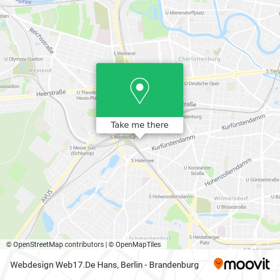 Webdesign Web17.De Hans map