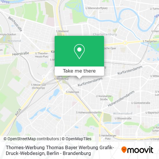 Thomes-Werbung Thomas Bayer Werbung Grafik-Druck-Webdesign map