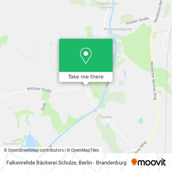 Falkenrehde Bäckerei Schulze map