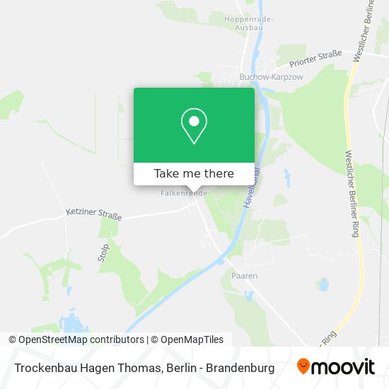 Trockenbau Hagen Thomas map