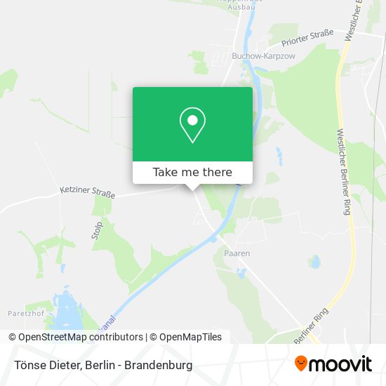 Tönse Dieter map