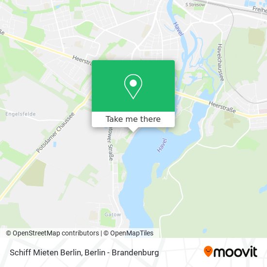 Schiff Mieten Berlin map