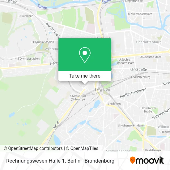 Карта Rechnungswesen Halle 1
