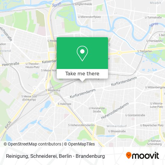 Reinigung, Schneiderei map