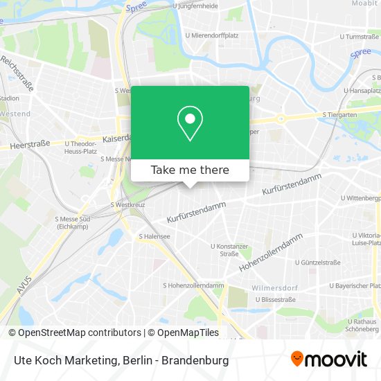 Карта Ute Koch Marketing