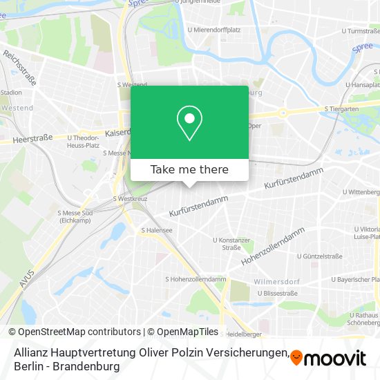 Allianz Hauptvertretung Oliver Polzin Versicherungen map