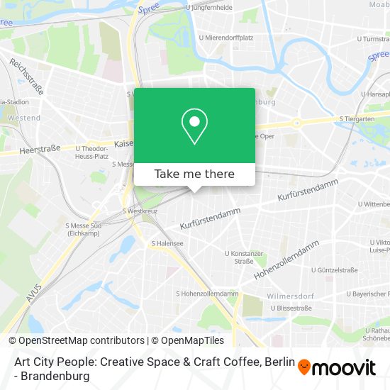 Art City People: Creative Space & Craft Coffee map