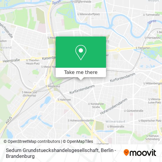 Sedum Grundstueckshandelsgesellschaft map