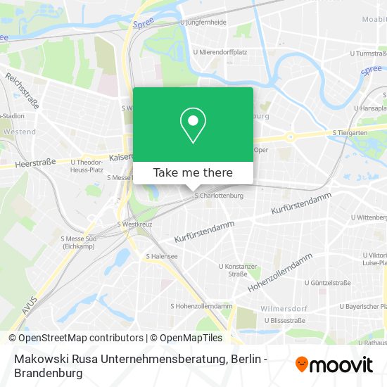 Makowski Rusa Unternehmensberatung map