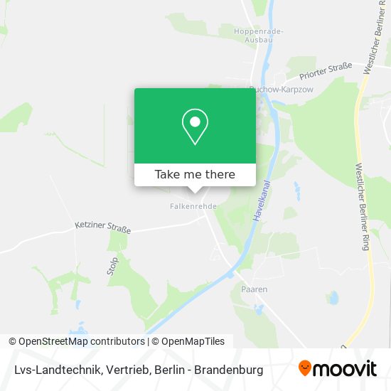 Lvs-Landtechnik, Vertrieb map