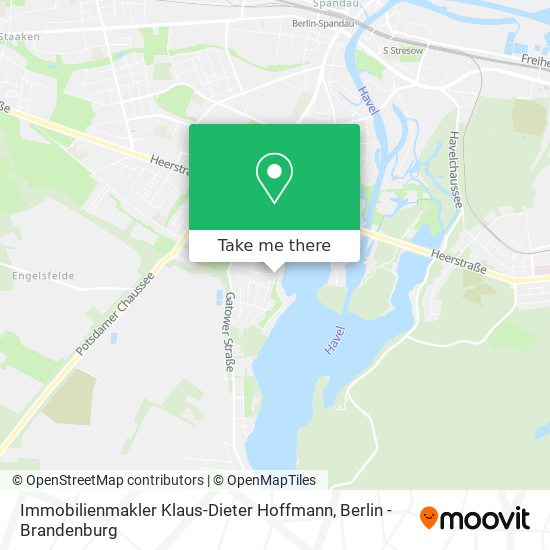 Immobilienmakler Klaus-Dieter Hoffmann map