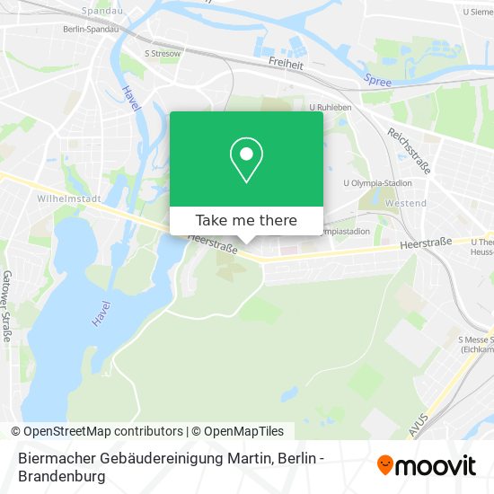 Biermacher Gebäudereinigung Martin map