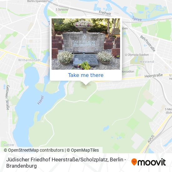 Jüdischer Friedhof Heerstraße / Scholzplatz map