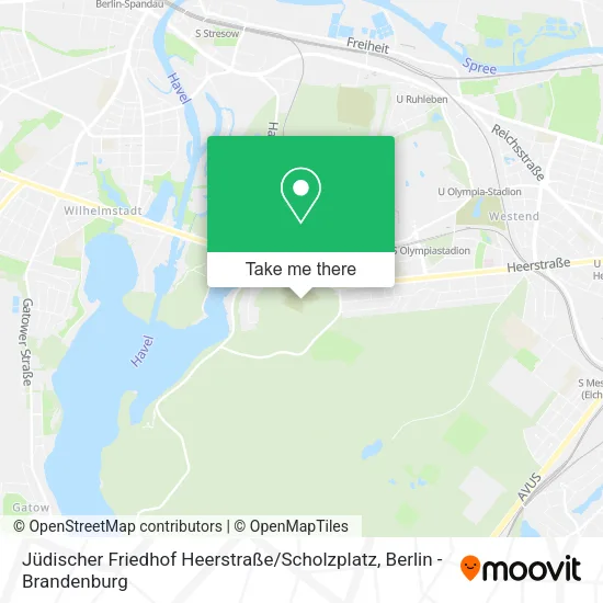 Jüdischer Friedhof Heerstraße / Scholzplatz map