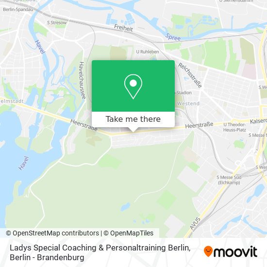 Ladys Special Coaching & Personaltraining Berlin map