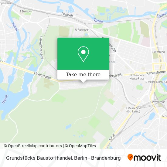 Grundstücks Baustoffhandel map