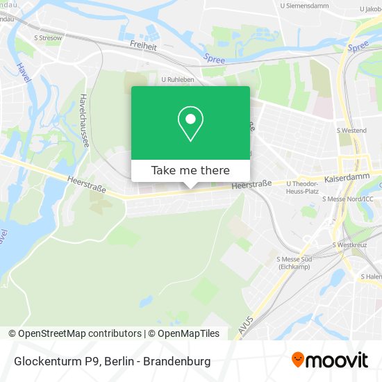 Glockenturm P9 map