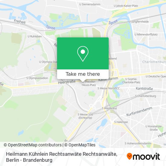Heilmann Kühnlein Rechtsanwäte Rechtsanwälte map