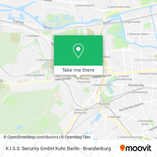 K.I.S.S. Security GmbH Kuhr map