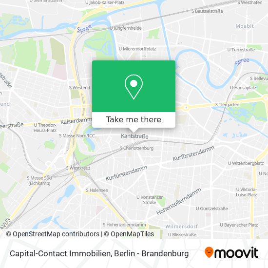 Capital-Contact Immobilien map