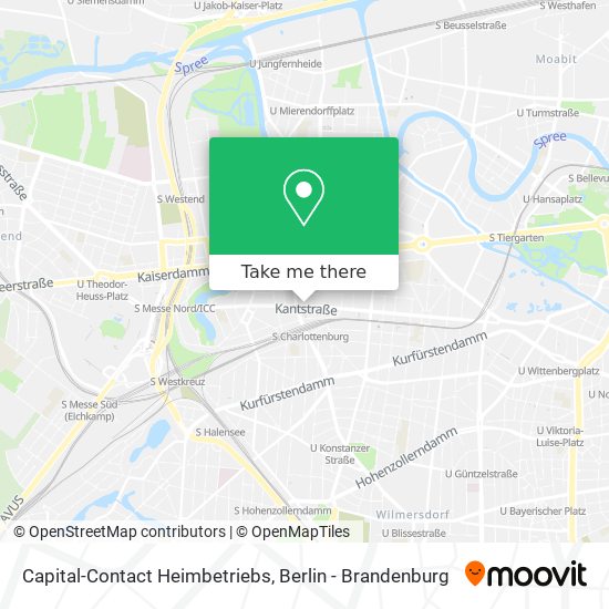 Capital-Contact Heimbetriebs map