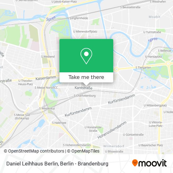 Daniel Leihhaus Berlin map