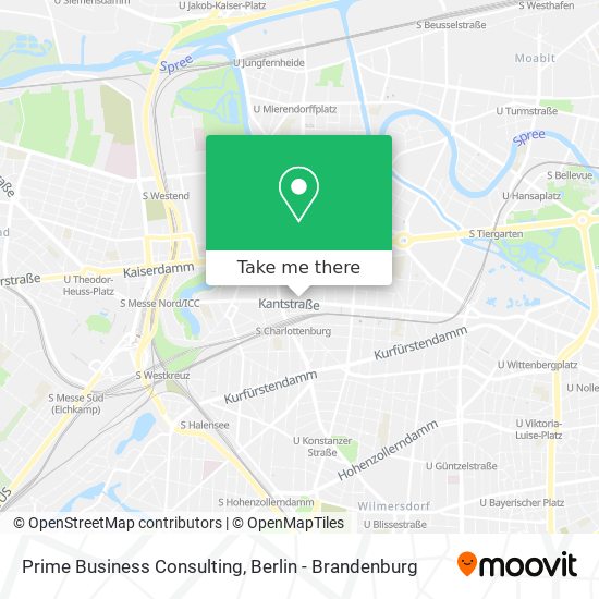 Prime Business Consulting map