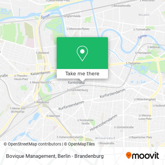 Карта Bovique Management