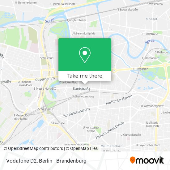 Vodafone D2 map