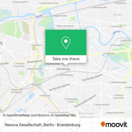 Renova Gesellschaft map