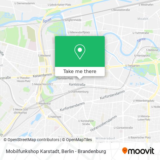 Mobilfunkshop Karstadt map