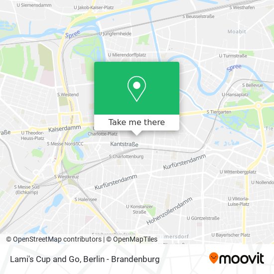 Lami's Cup and Go map