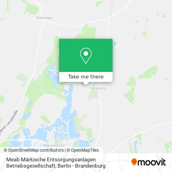 Meab Märkische Entsorgungsanlagen Betriebsgesellschaft map