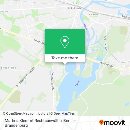 Martina Klemmt Rechtsanwältin map