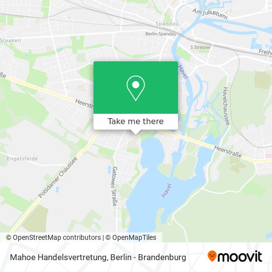 Mahoe Handelsvertretung map