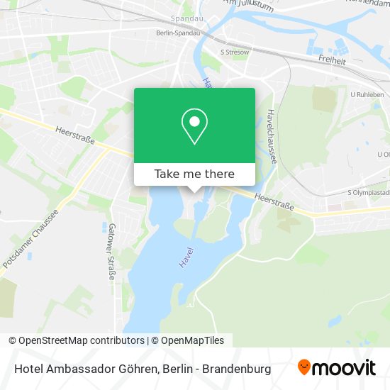 Hotel Ambassador Göhren map
