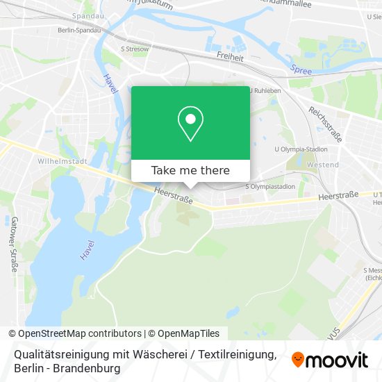 Qualitätsreinigung mit Wäscherei / Textilreinigung map