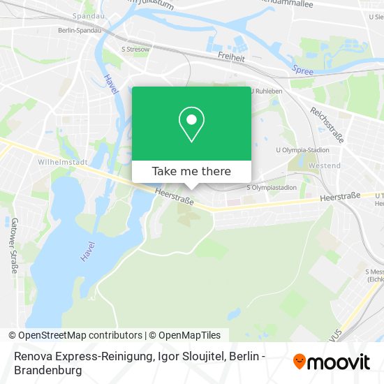 Renova Express-Reinigung, Igor Sloujitel map