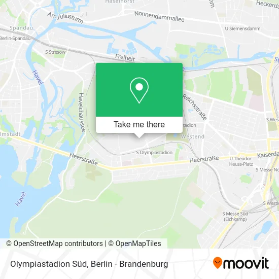 Карта Olympiastadion Süd