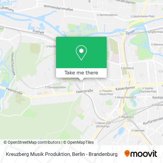 Kreuzberg Musik Produktion map