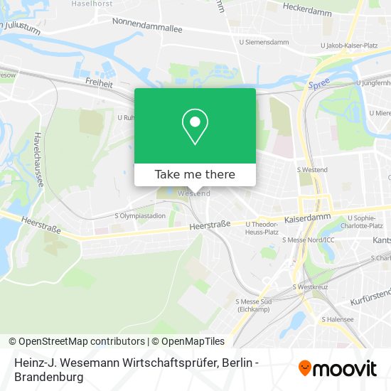Heinz-J. Wesemann Wirtschaftsprüfer map